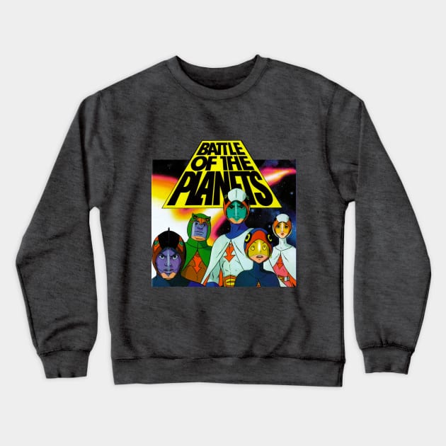 Battle Of The Planets G-Force Crewneck Sweatshirt by Pop Fan Shop